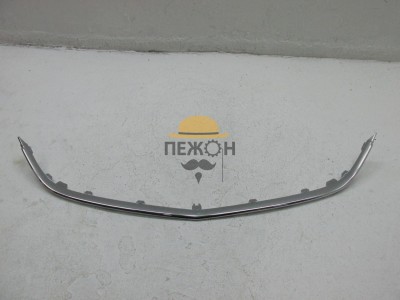 Молдинг решетки радиатора, нижняя часть  хром