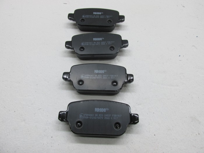 Колодки тормозные задние дисковые к-кт MON-4 07, S-MAX/GAL, , FOC-2 08 RS 2.5 (FERODO)