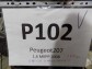 P102, Peugeot 207 2008, 1.6, бензин, МКПП