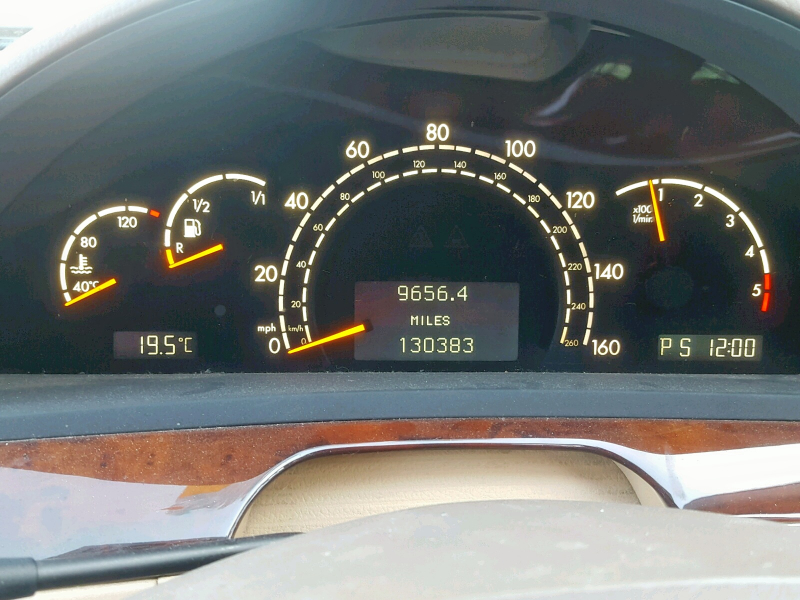 P333, Mercedes Benz S 2005, 3.2, дизель, АКПП