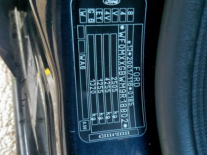 T47, Ford Galaxy 2009, 2.0, дизель, АКПП