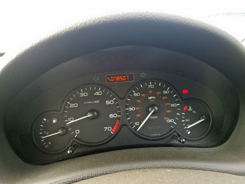D76, Peugeot 206 2003, 1.4, бензин, МКПП