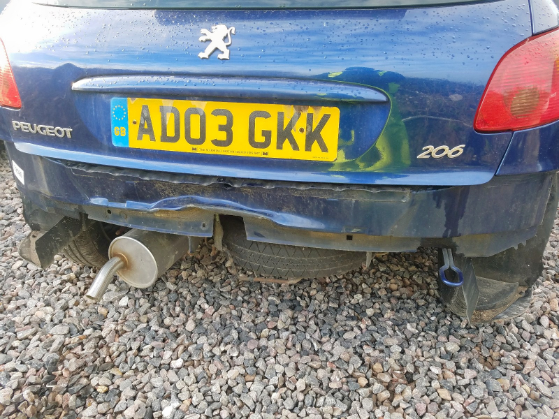 D76, Peugeot 206 2003, 1.4, бензин, МКПП