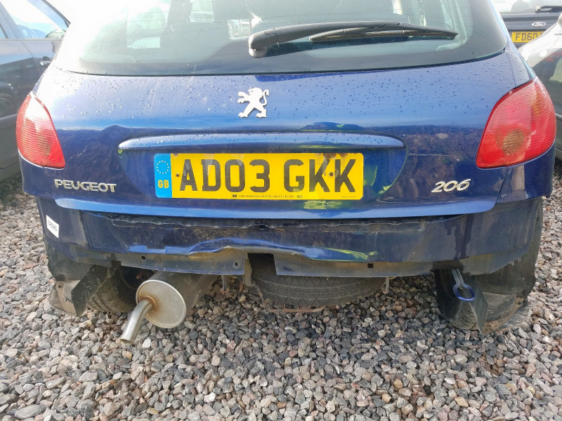 D76, Peugeot 206 2003, 1.4, бензин, МКПП