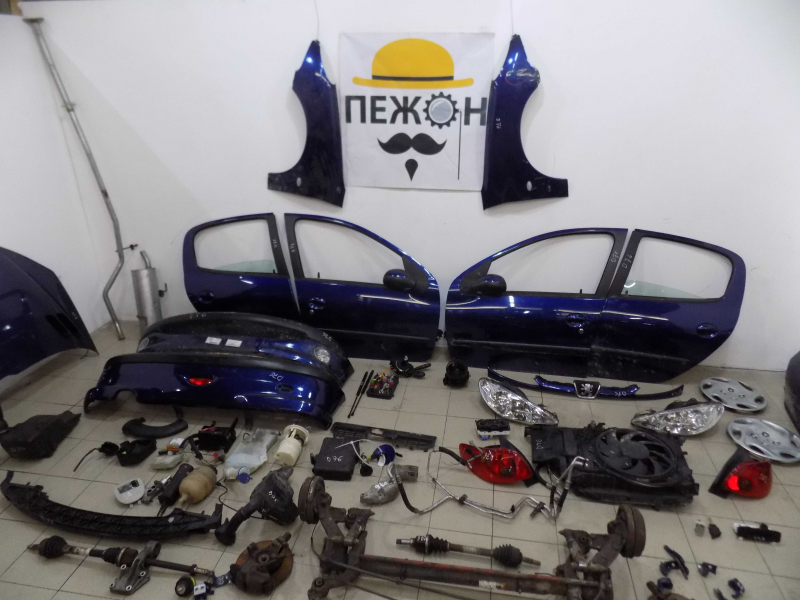D76, Peugeot 206 2003, 1.4, бензин, МКПП