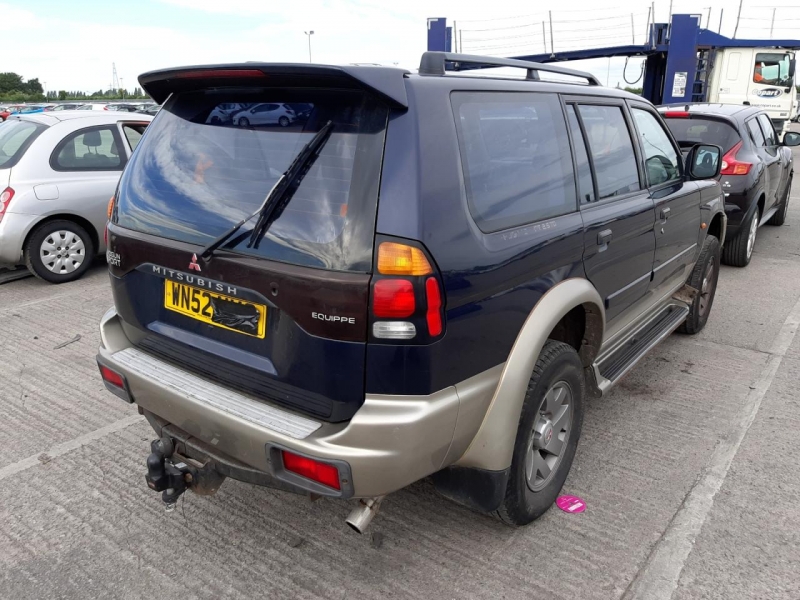 B822, Mitsubishi Pajero/Montero 2002, 2.5, дизель, МКПП