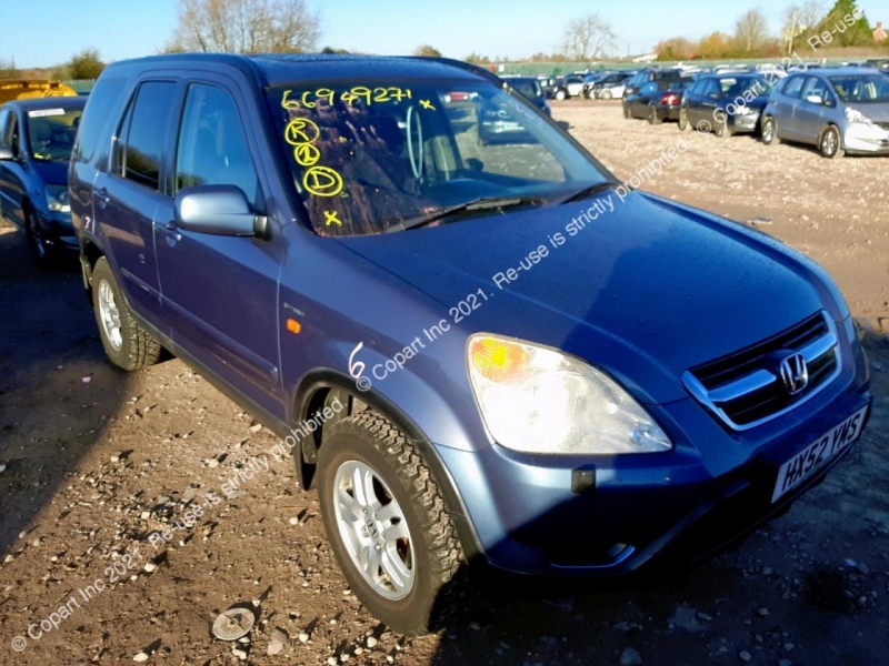 D826, Honda CR-V 2002, 2.0, бензин, МКПП