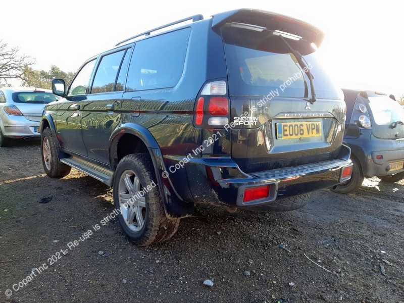 T885, Mitsubishi Pajero/Montero 2006, 2.5, дизель, МКПП