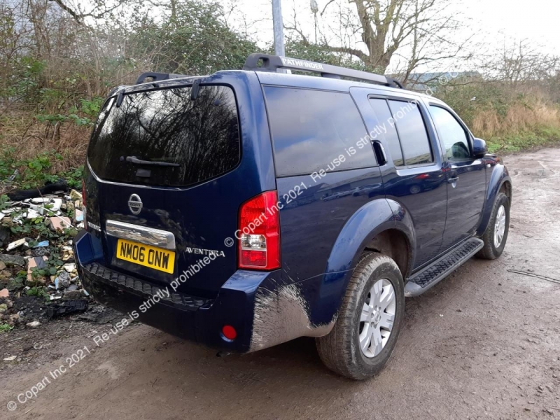 D907, Nissan Pathfinder 2006, 2.5, дизель, МКПП