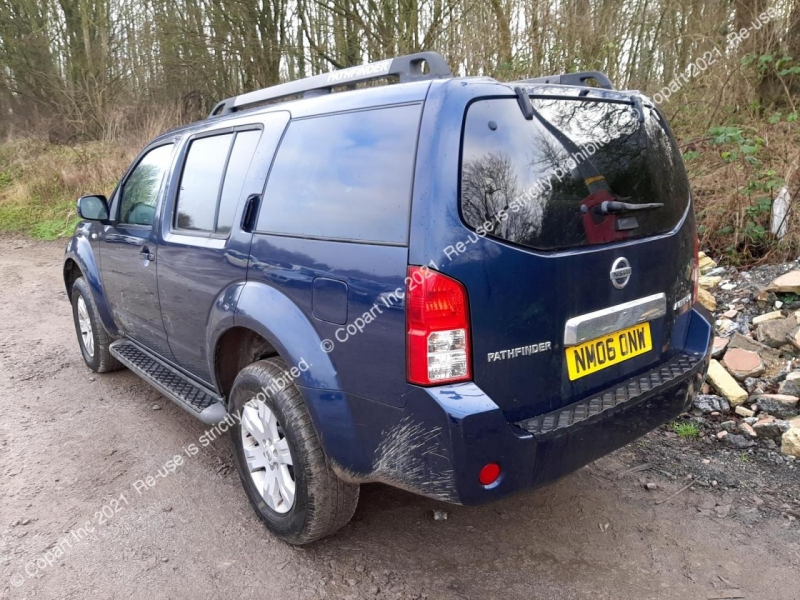 D907, Nissan Pathfinder 2006, 2.5, дизель, МКПП