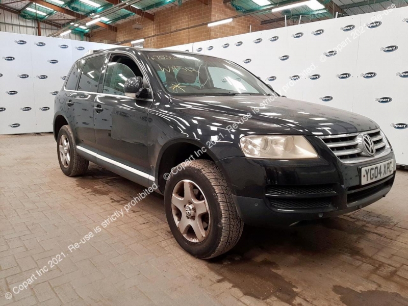 F114, VW Touareg 2004, 2.5, дизель, АКПП