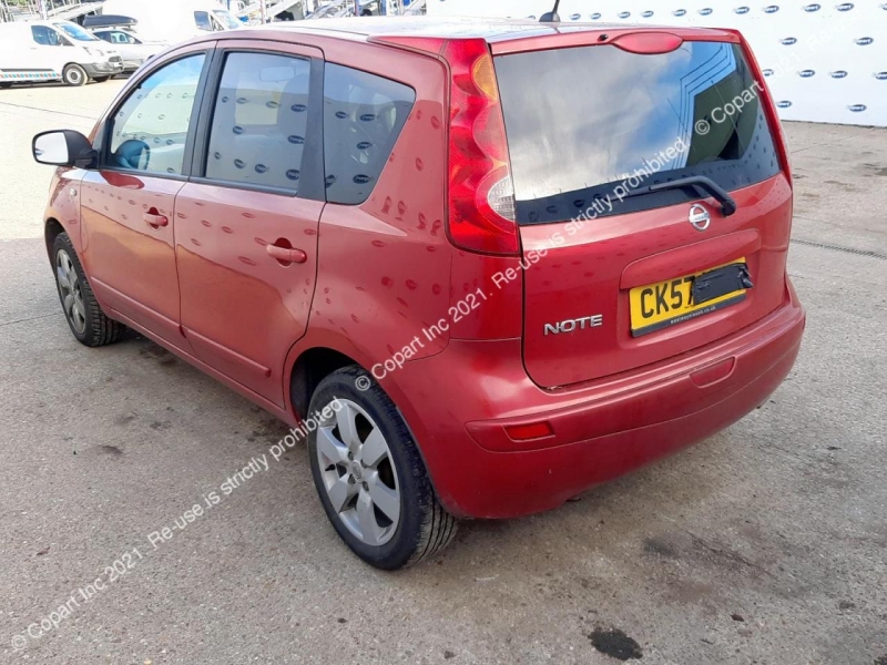 F245, Nissan Note 2007, 1.6, бензин, МКПП