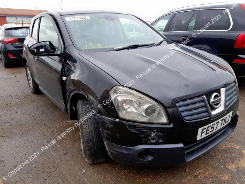 J344, Nissan Qashqai 2007, 2.0, бензин, АКПП