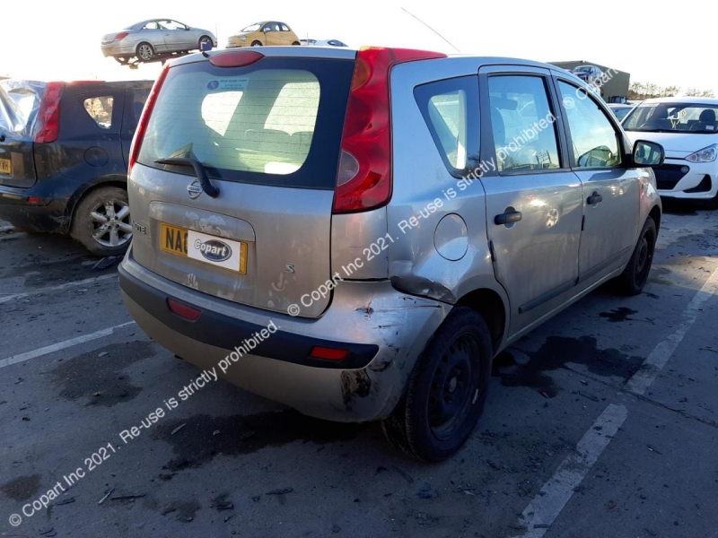 E163, Nissan Note 2007, 1.6, бензин, МКПП