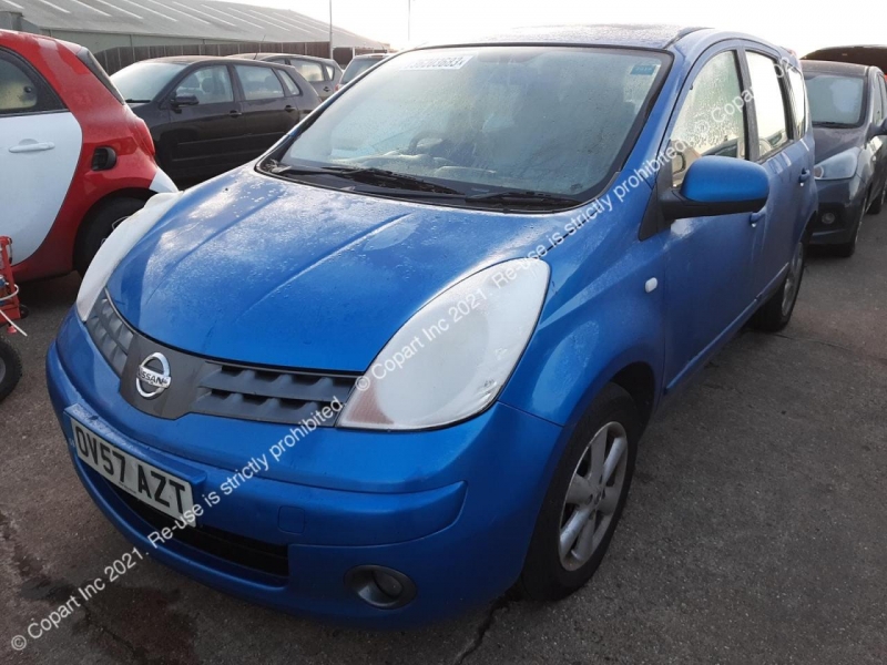 G115, Nissan Note 2007, 1.4, бензин, МКПП