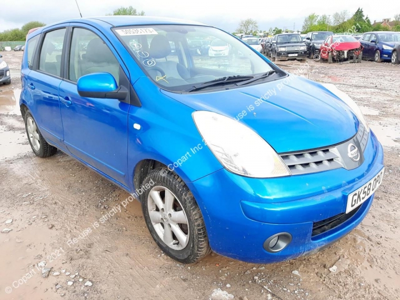 J480, Nissan Note 2008, 1.4, бензин, МКПП