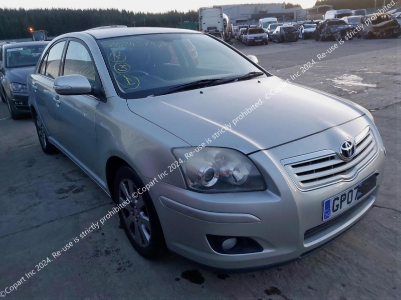G579, Toyota Avensis 2007, 1.8, бензин, МКПП