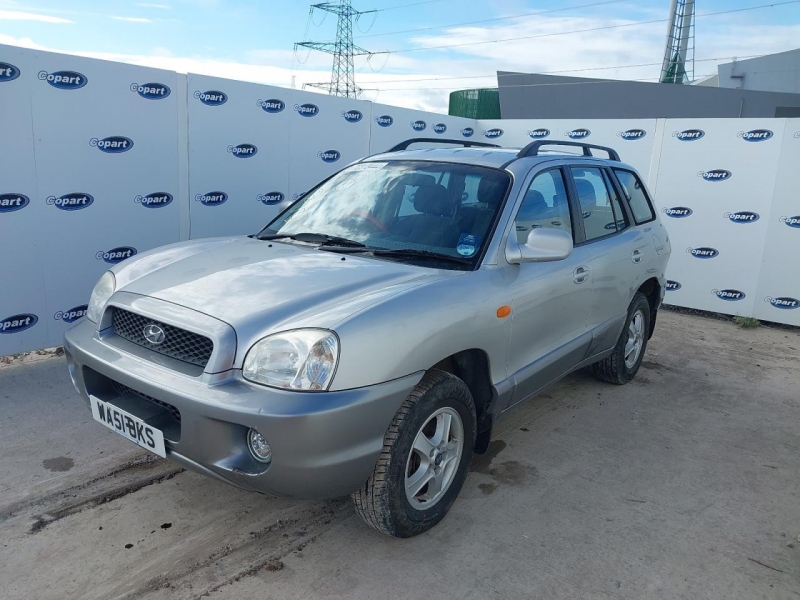 W50, Hyundai Santa Fe 2001, 2.4, бензин, МКПП