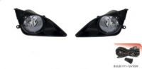 Фары противотуманные COROLLA седан 07-10 левый+правый  (комплект) проводка, кнопка, накладки